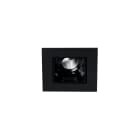 Europole - NELIO 1 carré noir mat 4000K 6,6W 583lm 44° IP20