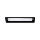 Europole - NELIO WALL WASHER rectangle noir mat 4000K 11,2W 588lm 100°x60° IP20