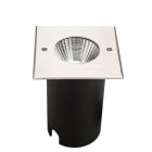 Europole - COLOSS 3 SWITCH - 230 carré inox brossé 2400K/3000K/4000K 15W 60°