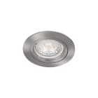 Europole - Spot BE BEST - 1/4 de tour IP65 BBC GU5.3 rond fixe, alu brossé IP65