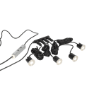 Europole - PACK MINI ZEPH rond inox brossé 4000K 4x120lm 4x3W 30°