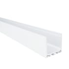 Europole - Profil BLADE 2,01m blanc anodisé. Pour installation bandeau LED.