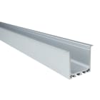 Europole - Profil BLADE R SM aluminium anodisé. Pour installation bandeau LED.