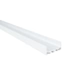 Europole - Profil FINE 3,02m blanc anodisé. Pour installation bandeau LED.