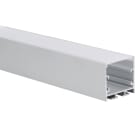 Europole - Profil LAZER 3,02m aluminium anodisé. Pour installation bandeau LED.