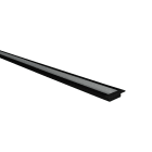 Europole - MICRO-NK LED IP20 noir SM transparent 2400K 1627lm/m 14,4W/m 24VDC