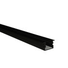 Europole - Profil PDS-NK 2m noir anodisé. Pour installation bandeau LED.