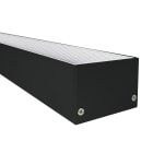 Europole - LAZER L LED IP20 noir SM microprism. 3000K 908lm/m 18W/m 24VDC