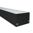 Europole - LAZER L LED IP20 noir SM opale 2400K 1003lm/m 14,4W/m 24VDC