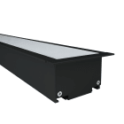 Europole - LAZER L-R LED IP20 noir SM opale 4000K 1308lm/m 19,2W/m 24VDC