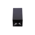 Europole - Plafonnier ANOVI UNIVERSAL BOXE LED 120mm SWITCH carré noir mat