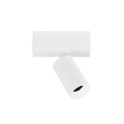 Europole - Plafonnier ANOVI UNIVERSAL PROFILE LED SWITCH rond blanc mat 1 tête