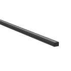 Europole - PDS-ALU LED IP20 noir SM opale 4000K 1037lm/m 19,2W/m 24VDC