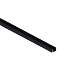 Europole - Profil PIKO 2,005m noir anodisé. Pour installation bandeau LED