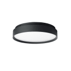 Europole - Plafonnier MILA 2 45cm 4000K 40W 4200lm rond noir mat