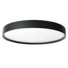 Europole - Plafonnier MILA 3 60cm 4000K 45W 4725lm rond noir mat