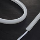 ENGITECHS - LN1010 NEON FLEX PU 10W, 24V, 200LM, BLEU, IP68, IRC80, 3M, CINT. VERTICAL