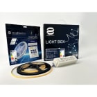 ENGITECHS - BOX RUBAN LED COB 7W/M IP20 4000K 5M + ALIM 60W 24V