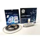 ENGITECHS - BOX RUBAN LED 10W/M IP20 4000K 5M + ALIM 60W 24V