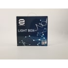 ENGITECHS - LIGHT BOX RUBAN LED 3W/M IP65 5M 4000K + ALIM 18W 24V