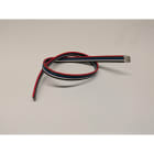 ENGITECHS - CABLE MEPLAT 4X0.3mm² RGB 1M NOIR-BLEU-ROUGE-VERT