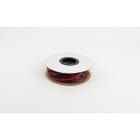 ENGITECHS - CABLE UNE PAIRE 2X0.5MM² ROUGE NOIR VENDU EN BOBINE DE 25M