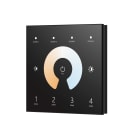 ENGITECHS - LC1120 COMMANDE MURALE NOIRE UTILISANT LE PROTOCOLE HF POUR LUMINAIRE CCT