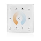 ENGITECHS - LC1120 COMMANDE MURALE BLANCHE UTILISANT LE PROTOCOLE HF POUR LUMINAIRE CCT