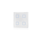 ENGITECHS - LC1403 COMMANDE MURALE TACTILE 4 BOUTONS DALI