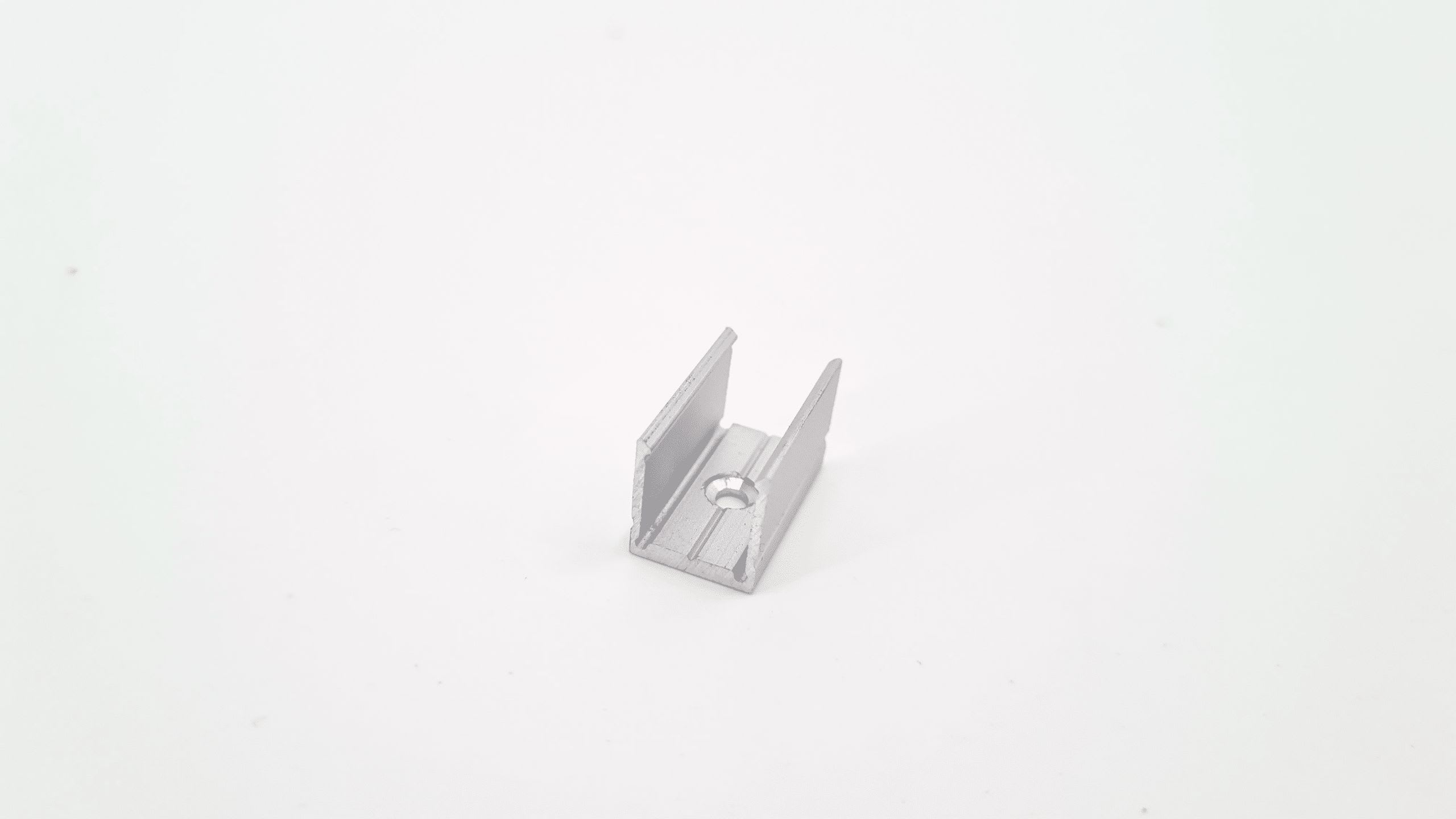 ENGITECHS - LN1010 CLIPS DE FIXATION DE FIXATION ALUMINIUM D'UNE LONGUEUR DE 2CM