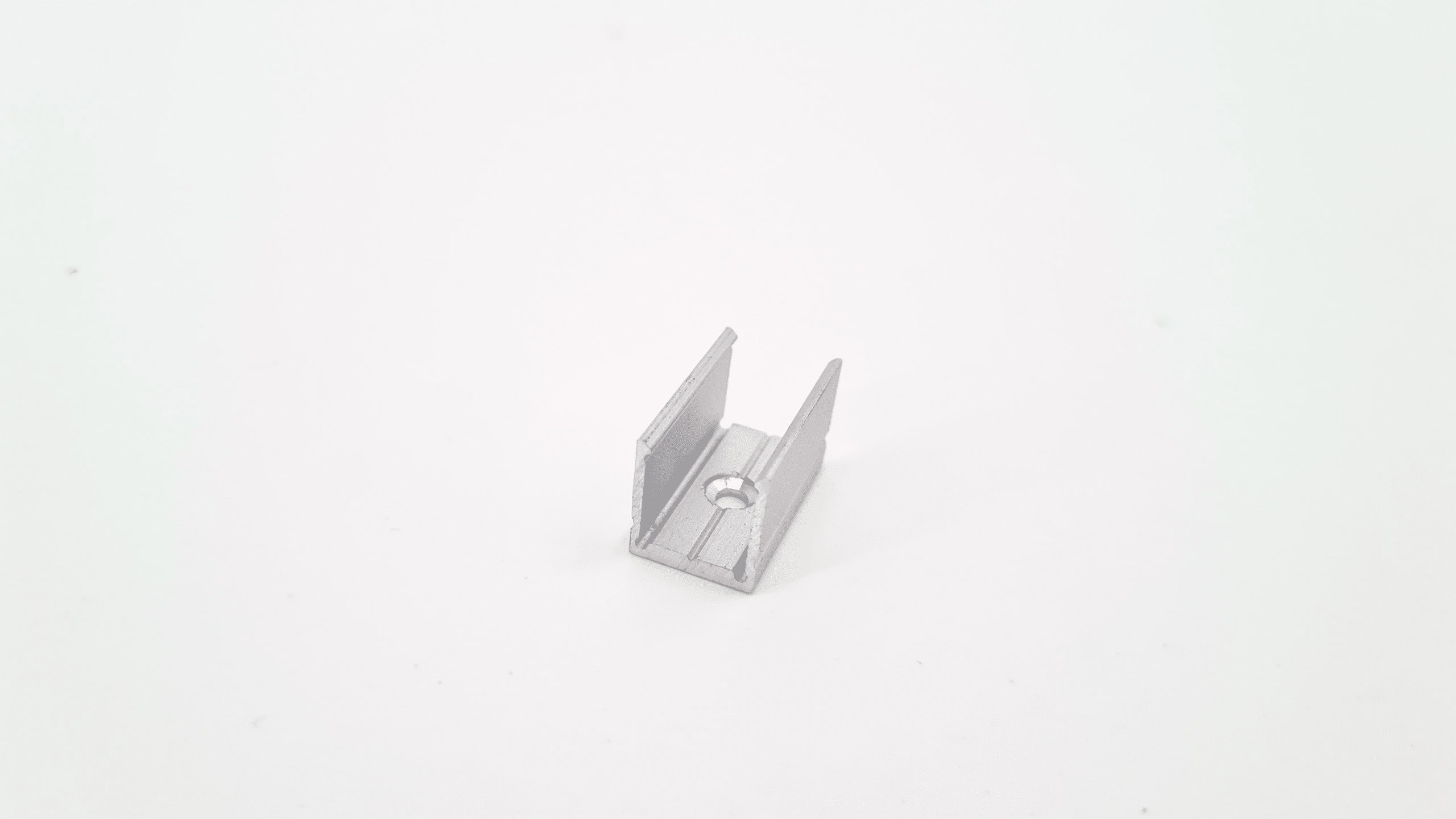ENGITECHS - LN1010 CLIPS DE FIXATION DE FIXATION ALUMINIUM D'UNE LONGUEUR DE 2CM