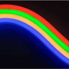 ENGITECHS - LN1042 NEON FLEX PU 10W, 24V, 350LM, RGB, IP68, IRC80, 1CM, CINT. LATERAL