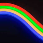 ENGITECHS - LN1043 NEON FLEX PU 13W, 24V, 450LM, RGBW, IP68, IRC80, 1CM, CINT. LATERAL