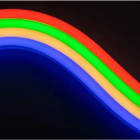 ENGITECHS - LN1045 NEON FLEX PU 13W, 24V, 300LM, RGB, IP68, IRC80, 1CM, CINT. LATERAL