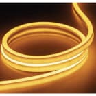 ENGITECHS - LN1060 NEON FLEX PU 10W, 24V, 150LM, BLEU, IP68, IRC80, 1CM, CINT. LATERAL