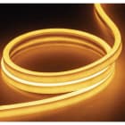 ENGITECHS - LN1060 NEON FLEX PU 10W, 24V, 650LM, 2700K, IP68, IRC80, 1CM, CINT. LATERAL