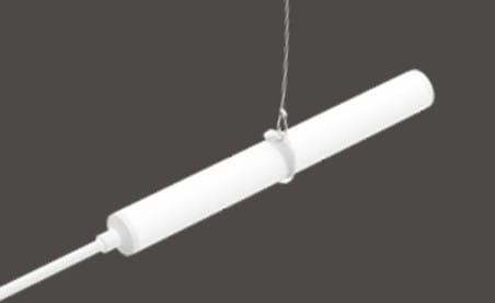 ENGITECHS - KIT SUSPENSION HORIZONTALE SERRE-CÂBLE 1M