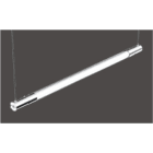 ENGITECHS - KIT SUSPENSION HORIZONTALE EMBOUTS MÉTALLIQUES AVEC TUBE 1M