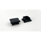 ENGITECHS - PR1001 BOUCHON DE FINITION EN MATIERE PLASTIQUE NOIR VENDU PAR LOT DE 2