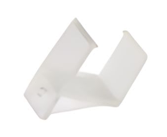ENGITECHS - PR1001 CLIPS DE FIXATION 90 PLASTIQUE VENDU PAR LOT DE 2