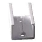 ENGITECHS - PR1001 CONNECTEUR D'ANGLE 180 DEGRES PLASTIQUE