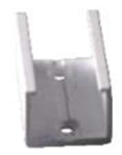 ENGITECHS - PR1001 CONNECTEUR D'ANGLE 180 DEGRES PLASTIQUE