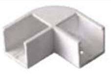 ENGITECHS - PR1001 CONNECTEUR D'ANGLE 90 DEGRES PLASTIQUE