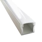ENGITECHS - PR1001 PROFIL ALU SAILLIE BLANC 2M + CAPOT BLANC