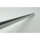 ENGITECHS - PR1001 PROFIL ALU SAILLIE BLANC 3M + DIFFUSEUR NOIR