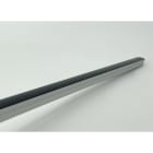 ENGITECHS - PR1001 PROFIL ALU SAILLIE GRIS 2M + CAPOT NOIR