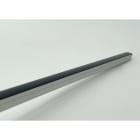 ENGITECHS - PR1001 PROFIL ALU SAILLIE GRIS 2M + CAPOT NOIR