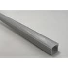 ENGITECHS - PR1001 PROFIL ALU SAILLIE GRIS 3M + CAPOT OPAL