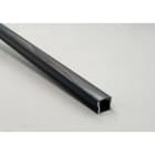 ENGITECHS - PR1001 PROFIL ALU SAILLIE NOIR 2M + CAPOT TRANSPARENT