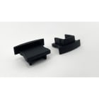 ENGITECHS - PR1002 BOUCHON DE FINITION EN MATIERE PLASTIQUE NOIR VENDU PAR LOT DE 2